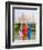 Hindu Women with Veils in the Taj Mahal, Agra, India-Bill Bachmann-Framed Photographic Print