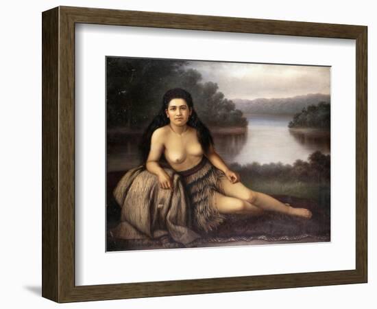 Hinemoa, 1899-Gottfried Lindauer-Framed Giclee Print