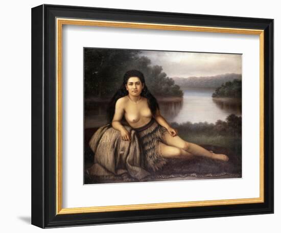 Hinemoa, 1899-Gottfried Lindauer-Framed Giclee Print