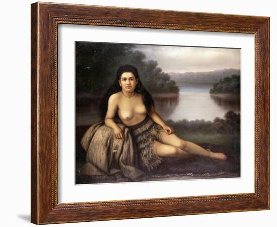 Hinemoa, 1899-Gottfried Lindauer-Framed Giclee Print