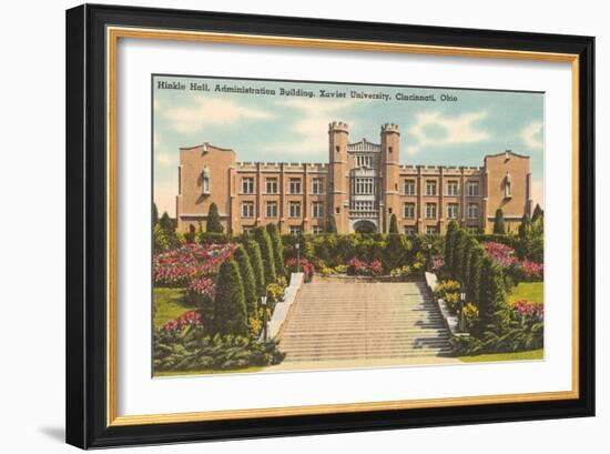 Hinkle Hall, Xavier University, Cincinnati-null-Framed Premium Giclee Print