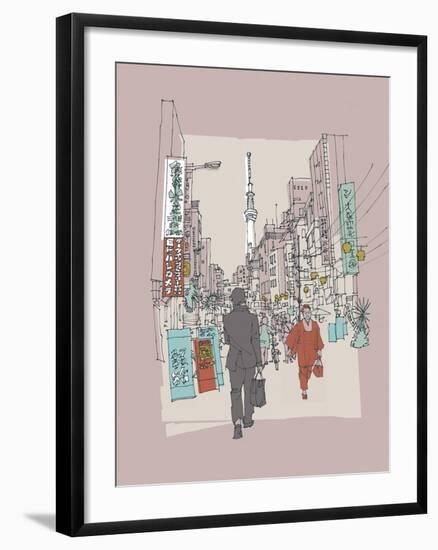 Hinterland Tokyo-Ken Hurd-Framed Giclee Print