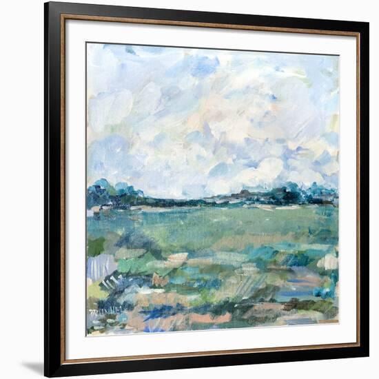 Hints of Viridian-Michelle Brunner-Framed Art Print