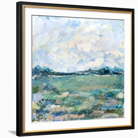 Hints of Viridian-Michelle Brunner-Framed Art Print