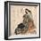 Hiogi-Katsushika Hokusai-Framed Giclee Print