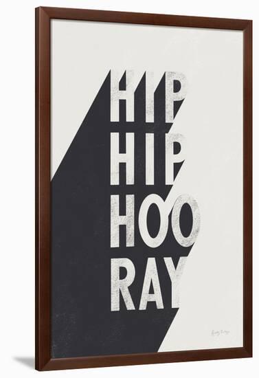 Hip Hip Hooray BW-Becky Thorns-Framed Premium Giclee Print