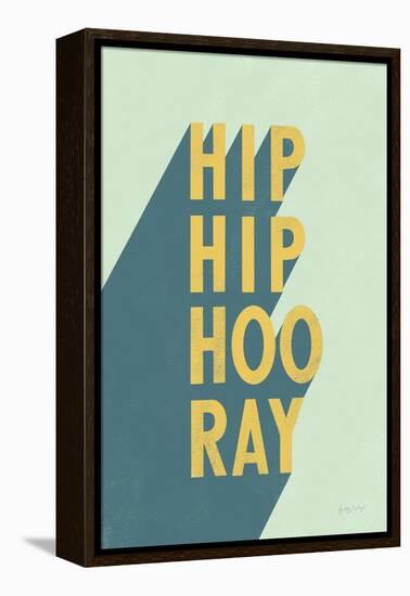Hip Hip Hooray-Becky Thorns-Framed Stretched Canvas
