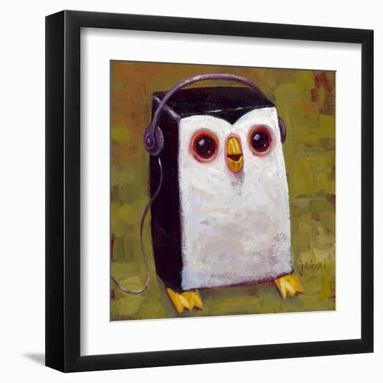 Hip Hopenguin II-Aaron Jasinski-Framed Art Print