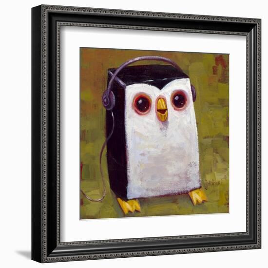 Hip Hopenguin II-Aaron Jasinski-Framed Art Print