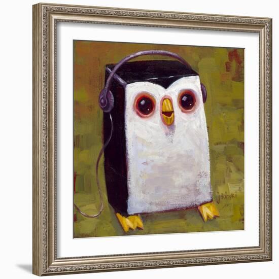 Hip Hopenguin II-Aaron Jasinski-Framed Art Print