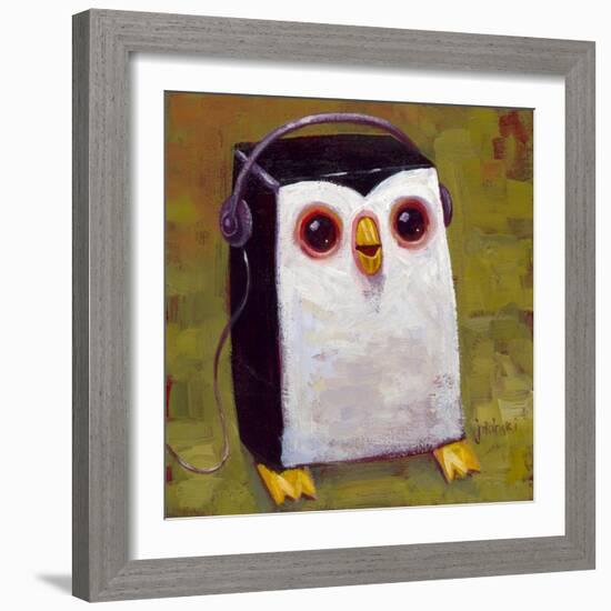 Hip Hopenguin II-Aaron Jasinski-Framed Art Print