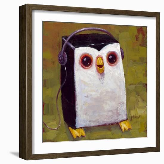 Hip Hopenguin II-Aaron Jasinski-Framed Art Print