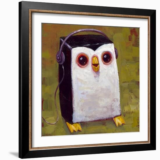 Hip Hopenguin II-Aaron Jasinski-Framed Art Print