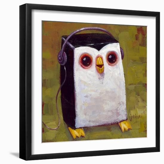 Hip Hopenguin II-Aaron Jasinski-Framed Art Print