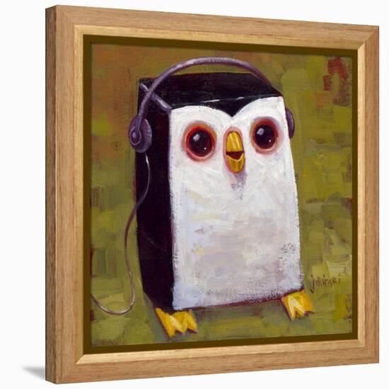 Hip Hopenguin II-Aaron Jasinski-Framed Stretched Canvas