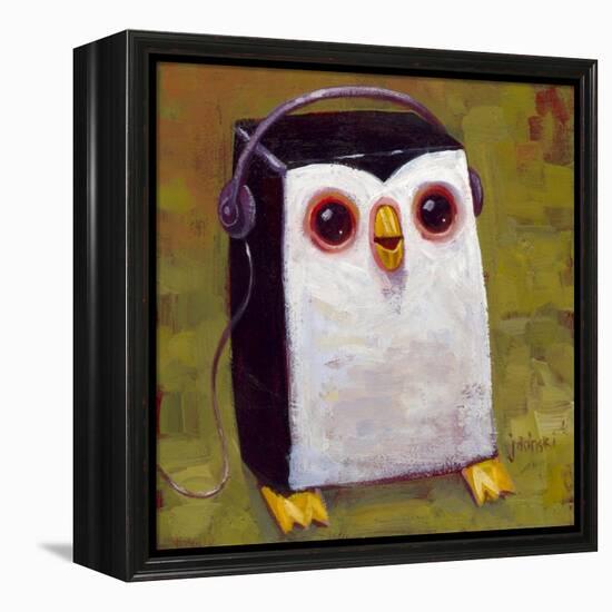 Hip Hopenguin II-Aaron Jasinski-Framed Stretched Canvas