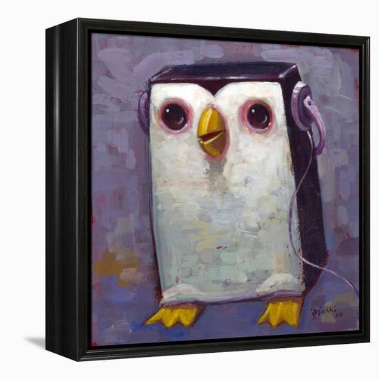 Hip Hopenguin III-Aaron Jasinski-Framed Stretched Canvas