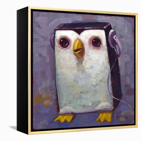 Hip Hopenguin III-Aaron Jasinski-Framed Stretched Canvas