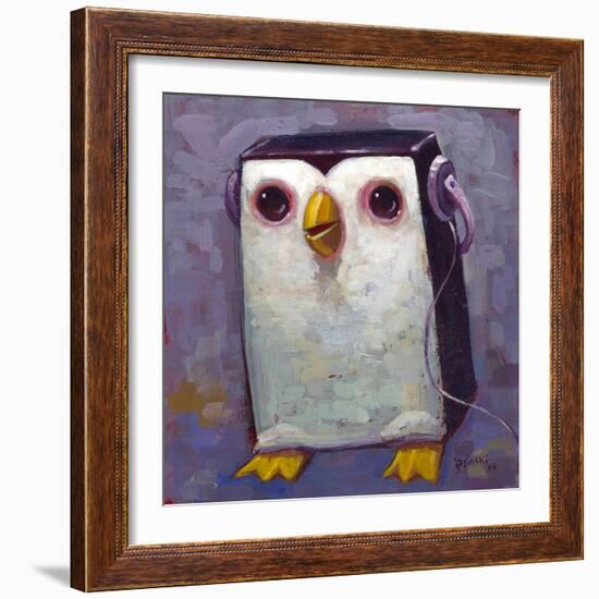 Hip Hopenguin III-Aaron Jasinski-Framed Art Print