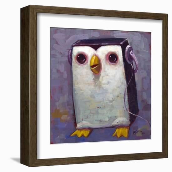 Hip Hopenguin III-Aaron Jasinski-Framed Art Print