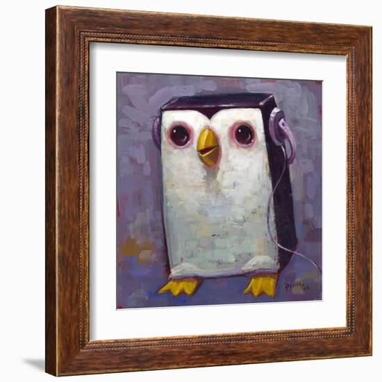 Hip Hopenguin III-Aaron Jasinski-Framed Art Print