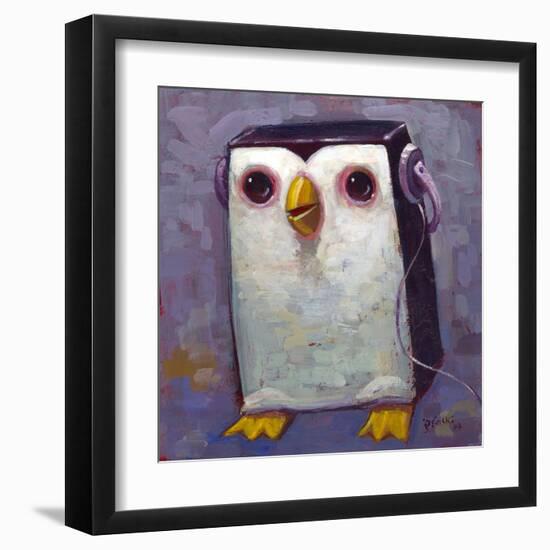 Hip Hopenguin III-Aaron Jasinski-Framed Art Print