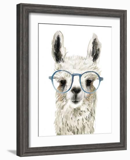 Hip Llama II-Victoria Borges-Framed Art Print