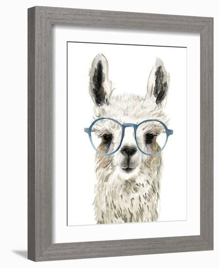 Hip Llama II-Victoria Borges-Framed Art Print