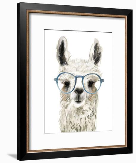 Hip Llama II-Victoria Borges-Framed Art Print