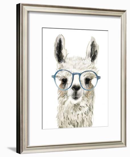 Hip Llama II-Victoria Borges-Framed Art Print