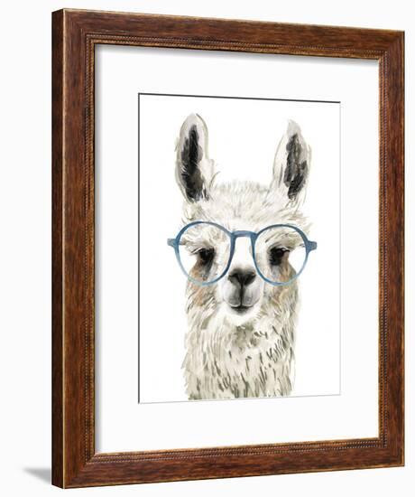 Hip Llama II-Victoria Borges-Framed Art Print