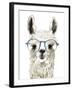Hip Llama II-Victoria Borges-Framed Art Print