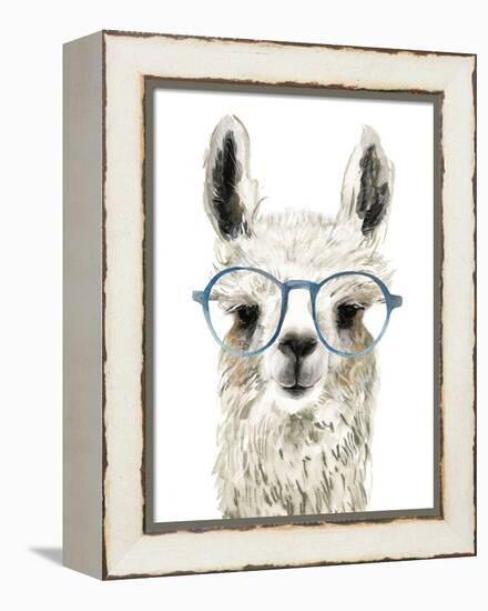 Hip Llama II-Victoria Borges-Framed Stretched Canvas