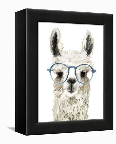 Hip Llama II-Victoria Borges-Framed Stretched Canvas