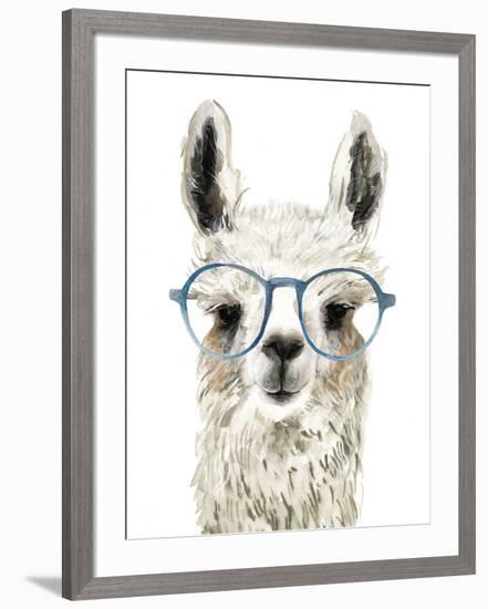 Hip Llama II-Victoria Borges-Framed Art Print