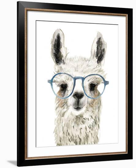 Hip Llama II-Victoria Borges-Framed Art Print