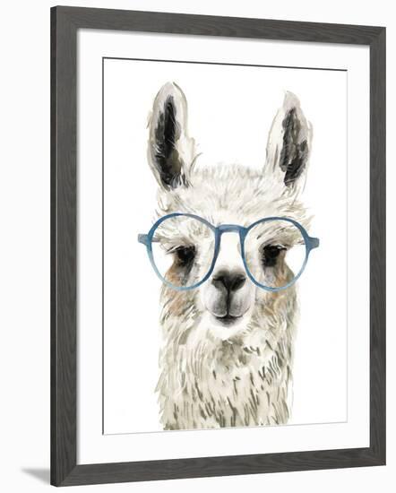 Hip Llama II-Victoria Borges-Framed Art Print