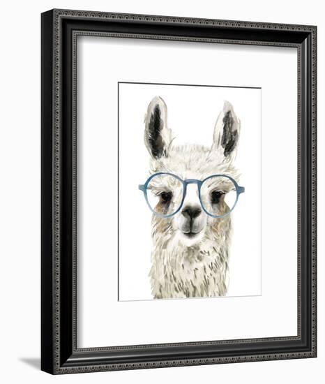 Hip Llama II-Victoria Borges-Framed Art Print