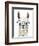 Hip Llama II-Victoria Borges-Framed Art Print