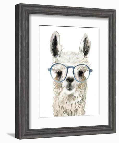 Hip Llama II-Victoria Borges-Framed Premium Giclee Print