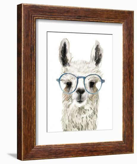 Hip Llama II-Victoria Borges-Framed Premium Giclee Print