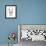 Hip Llama II-Victoria Borges-Framed Premium Giclee Print displayed on a wall