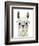 Hip Llama II-Victoria Borges-Framed Premium Giclee Print