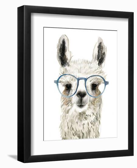 Hip Llama II-Victoria Borges-Framed Premium Giclee Print