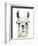 Hip Llama II-Victoria Borges-Framed Premium Giclee Print