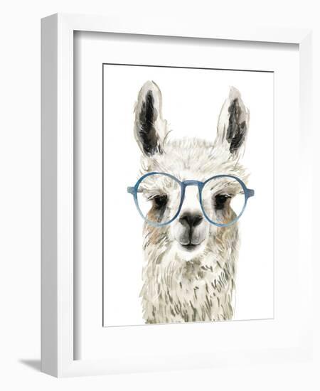 Hip Llama II-Victoria Borges-Framed Premium Giclee Print