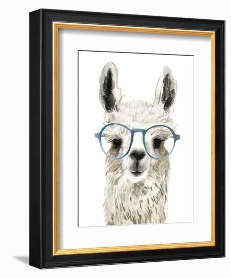 Hip Llama II-Victoria Borges-Framed Premium Giclee Print