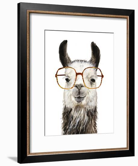 Hip Llama III-Victoria Borges-Framed Art Print