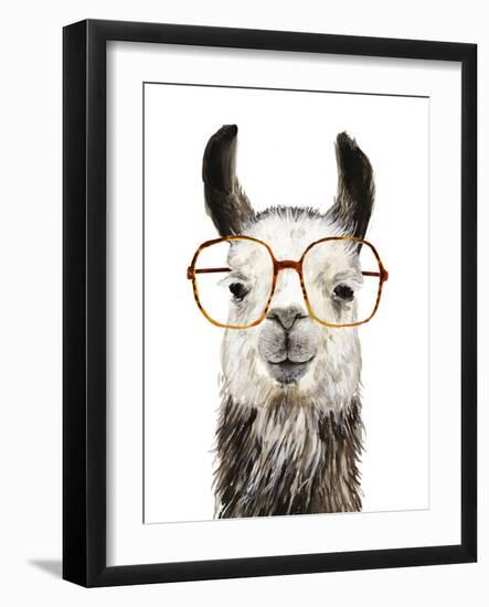 Hip Llama III-Victoria Borges-Framed Art Print