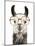 Hip Llama III-Victoria Borges-Mounted Art Print